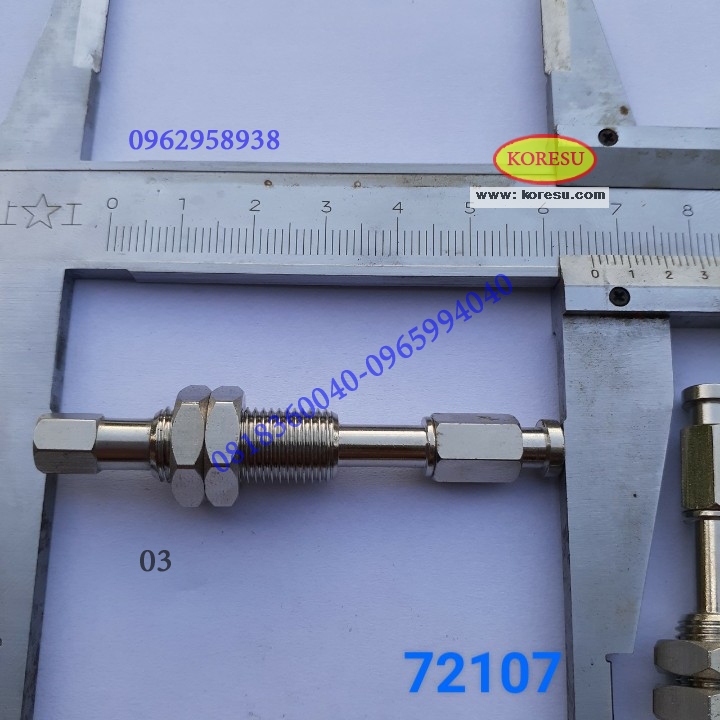 Kích thước Chiều dài của chân giác hút