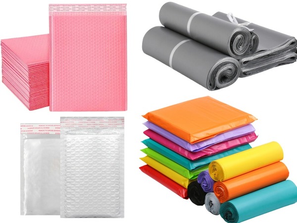 Một số bao bì phổ biến dùng để đóng gói quần áo chuyên dụng của shop online