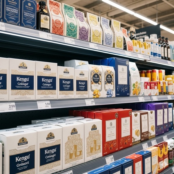 Sản phẩm được đóng gói đẹp mắt, nhãn mác rõ ràng, thu hút người mua