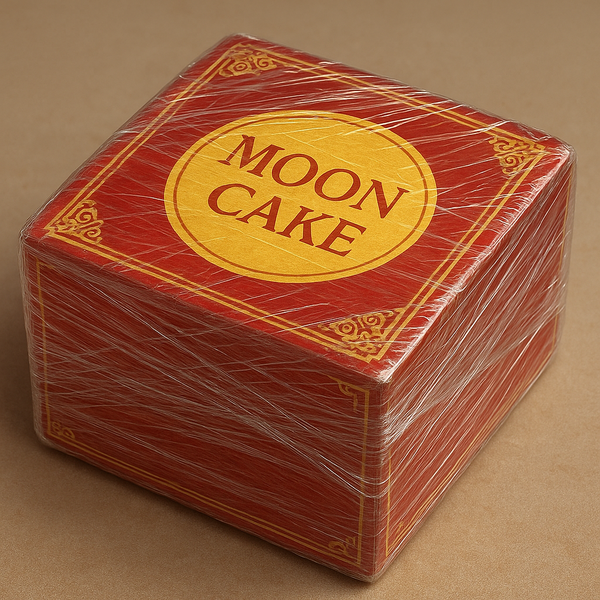 Bạn hãy bọc thêm một lớp màng chít (cling wrap) bên ngoài hộp bánh