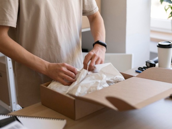 Sử dụng bao bì ngoài phù hợp và đạt vào hộp carton