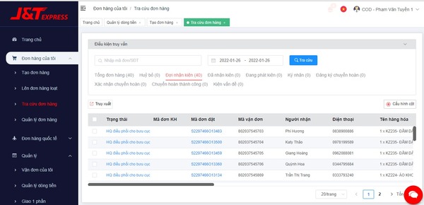 Hình ảnh sưu tầm trên Internet về theo dõi đơn hàng trên website