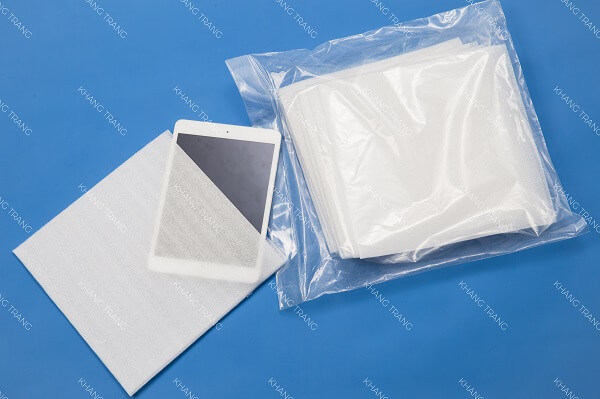 Tấm xốp PE foam dùng để bảo vệ các mặt hàng điện tử