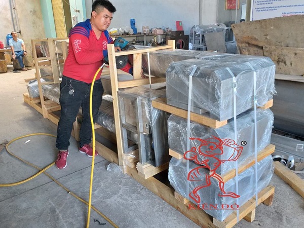 Quy cách đóng gói máy móc xuất khẩu