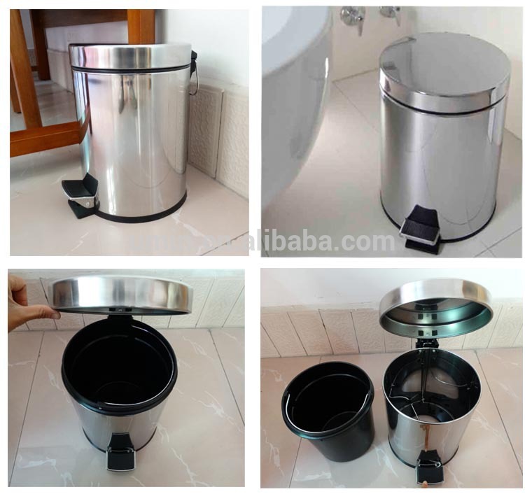 Thùng rác inox 12 L giá rẻ