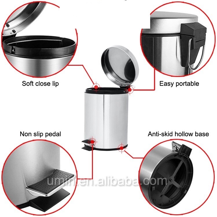 Thùng rác inox có những ưu điểm gì