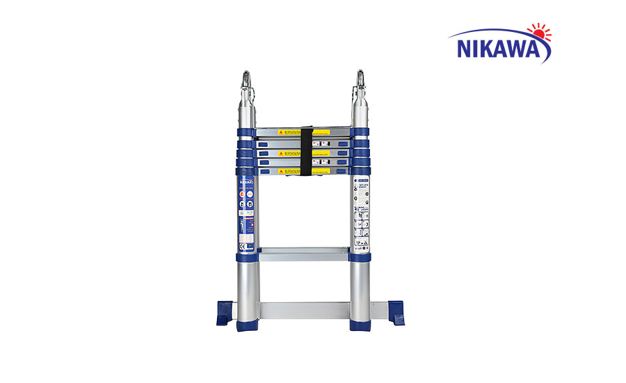 Thang nhôm rút chữ A Nikawa NK-44AI