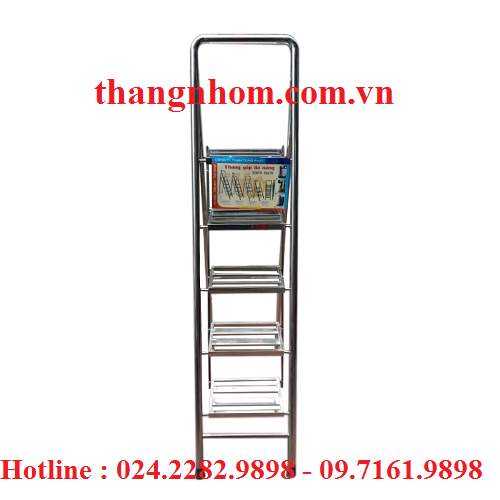 Thang inox Tùng Phát 5 bậc