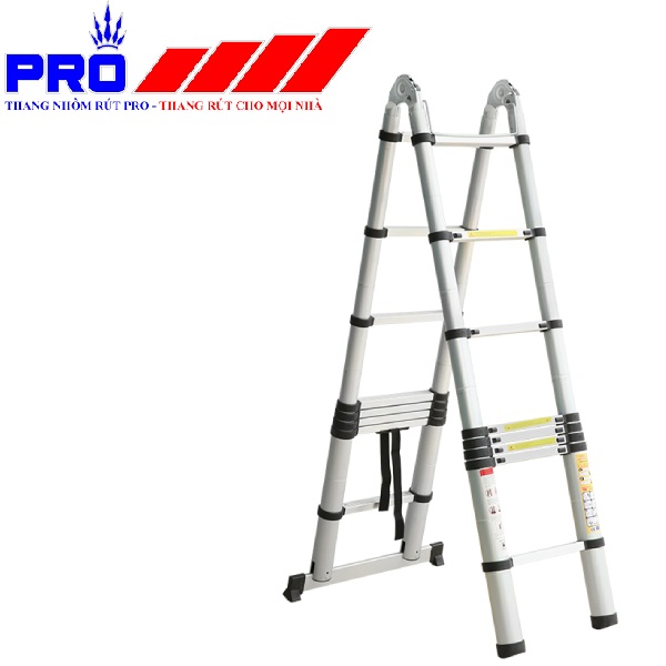 Thang nhôm rút chữ A Pro PR 64-AI