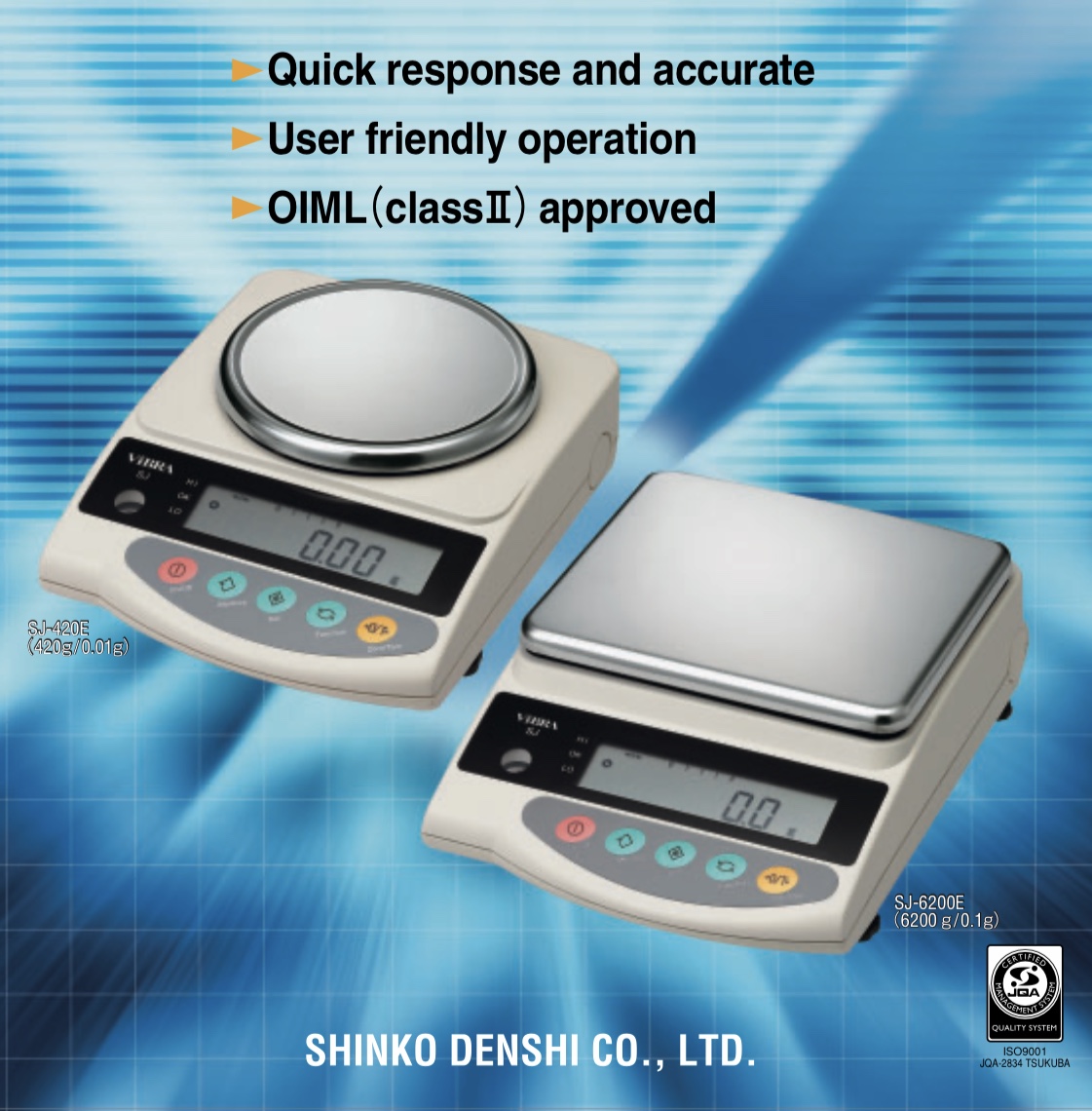 Cân điện tử SJ Shinko SJ2200CE (2200g/0.01g)