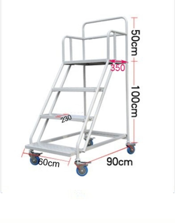 Xe thang di động cao 1,0m