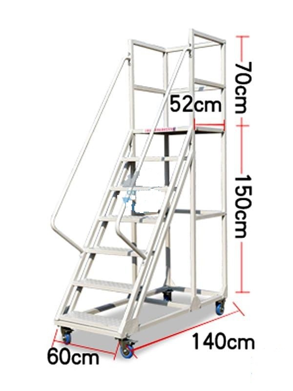 Xe thang di động cao 1,5m