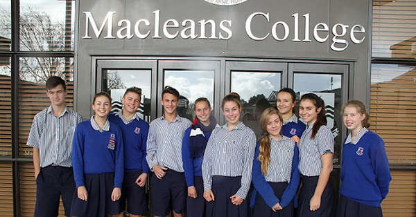 Du học New Zealand: Macleans College