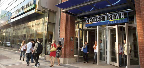 đi du học nghề canada trường George Brown College