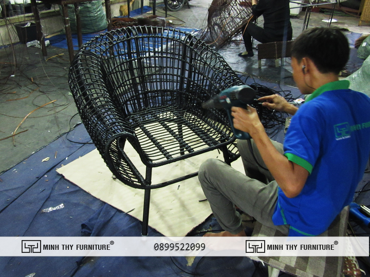 Đan Bàn Ghế Cafe Ngoài Trời MT2A223