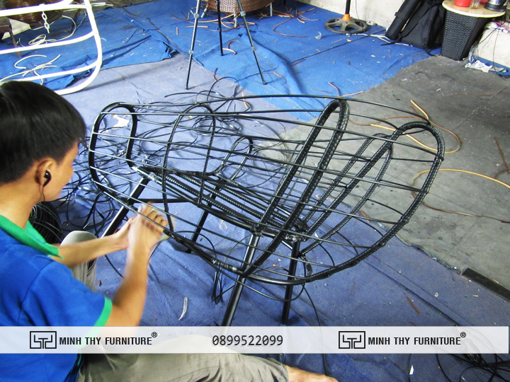 Đan Bàn Ghế Cafe Ngoài Trời MT2A223