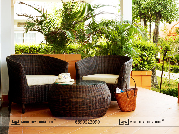 bàn ghế giả mây đẹp MT268