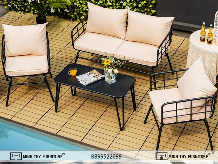 Bàn Ghế Sofa Sắt