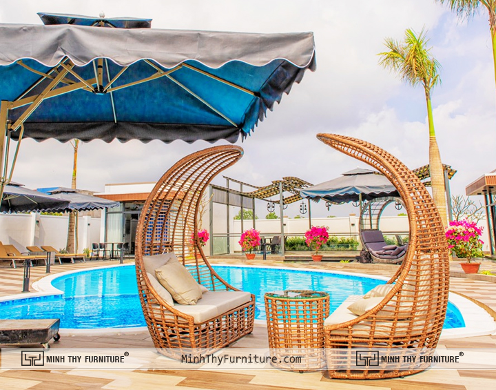 Bộ bàn ghế hoa sen MT4A68