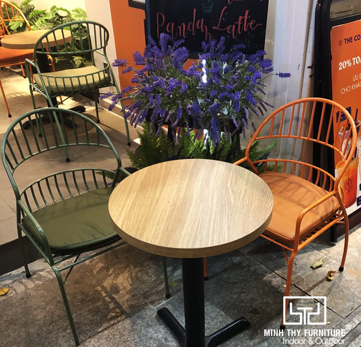 Bộ Bàn Ghế Sắt Cafe Đẹp