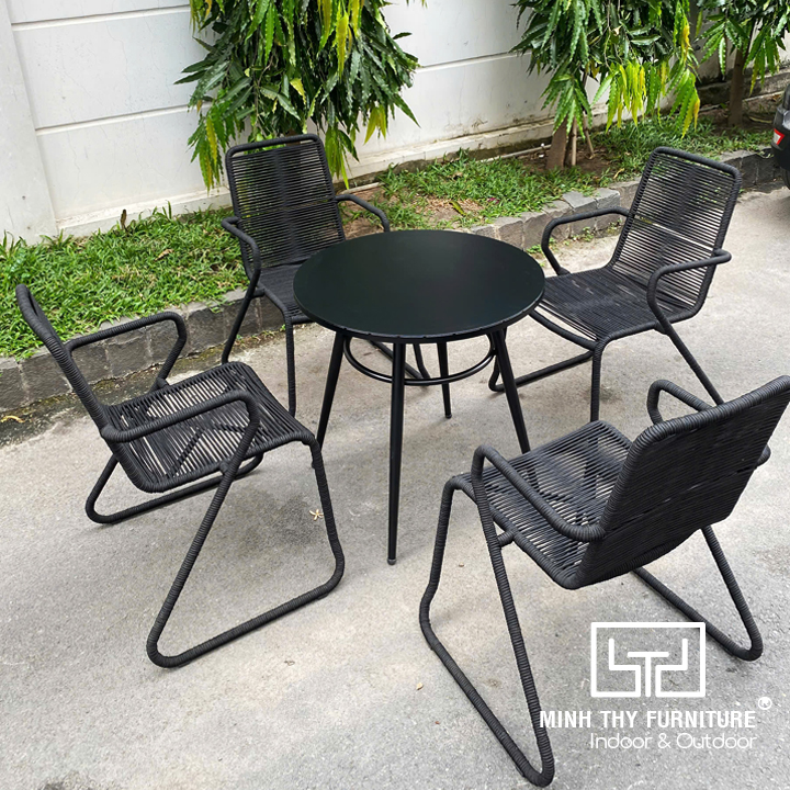 Ghế Giả Mây Đan Dây Dù