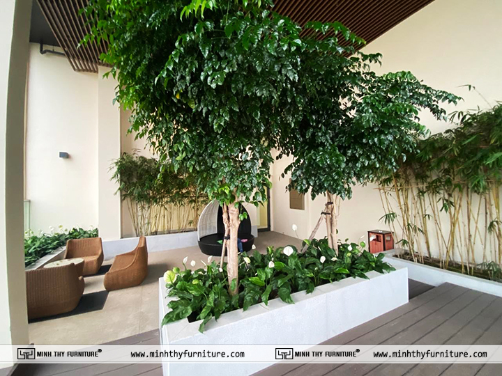 SOFA MÂY NHỰA MT1A5