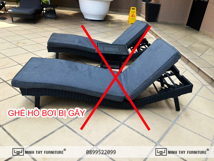 Ghế Hồ Bơi Kém Chất Lượng Trôi Nổi Trên Thị Trường