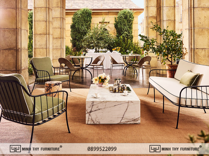 Bàn Ghế Sofa Sắt