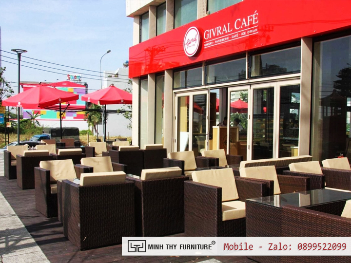 bộ bàn sofa mây nhựa