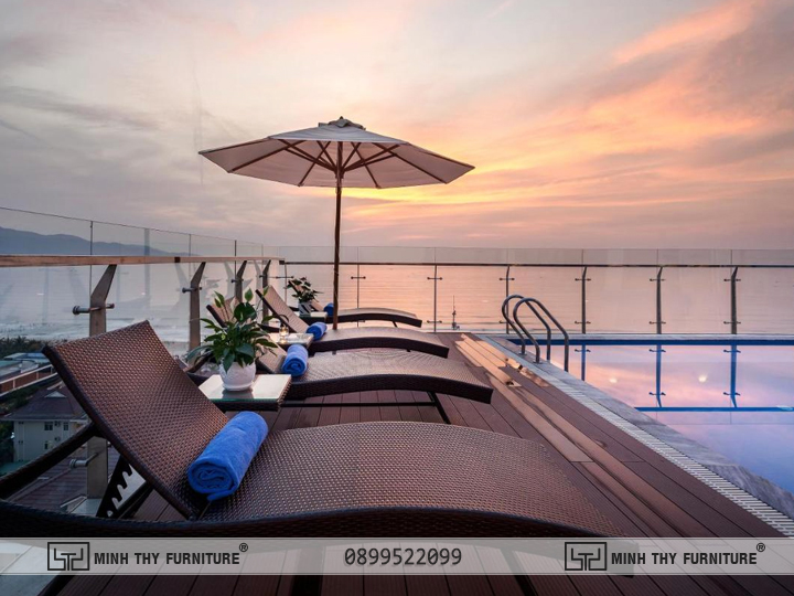 Khách sạn resorts ven biển thu hút khách du lịch trên toàn thế giới nhờ khung cảnh tuyệt đẹp
