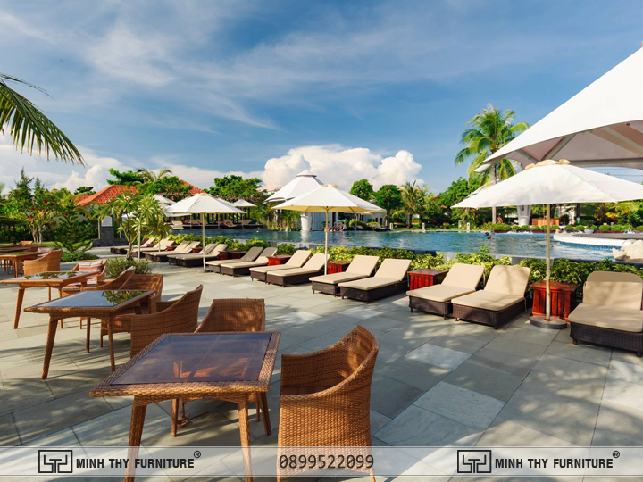 Mercure Phú Quốc Resort & Villas - Bàn ghế nhựa giả mây