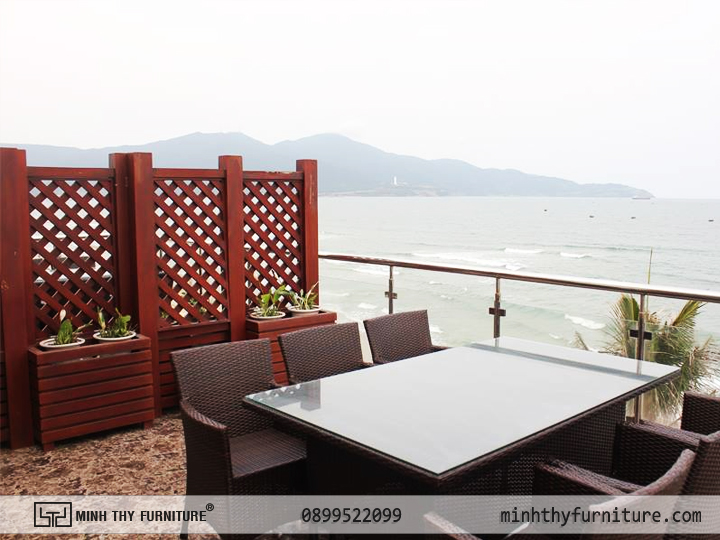 Bàn Ghế Giả Mây