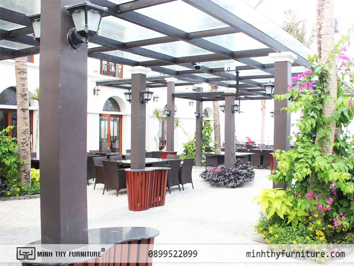 Bàn Ghế Giả Mây