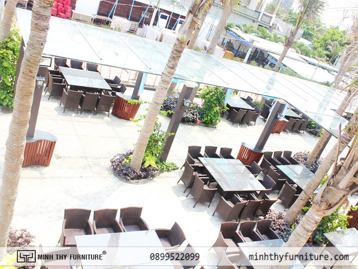 Bàn Ghế Giả Mây