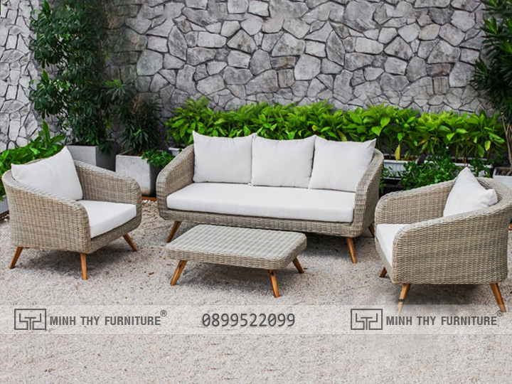 sofa mây nhựa giá rẻ MT1A91