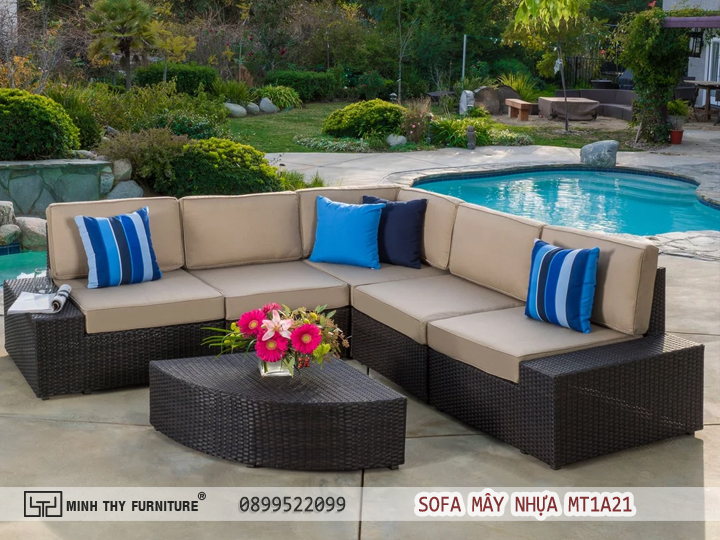 SOFA MÂY NHỰA MT1A21