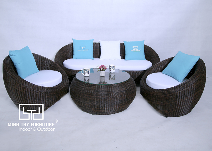 SOFA MÂY NHỰA MT1A22