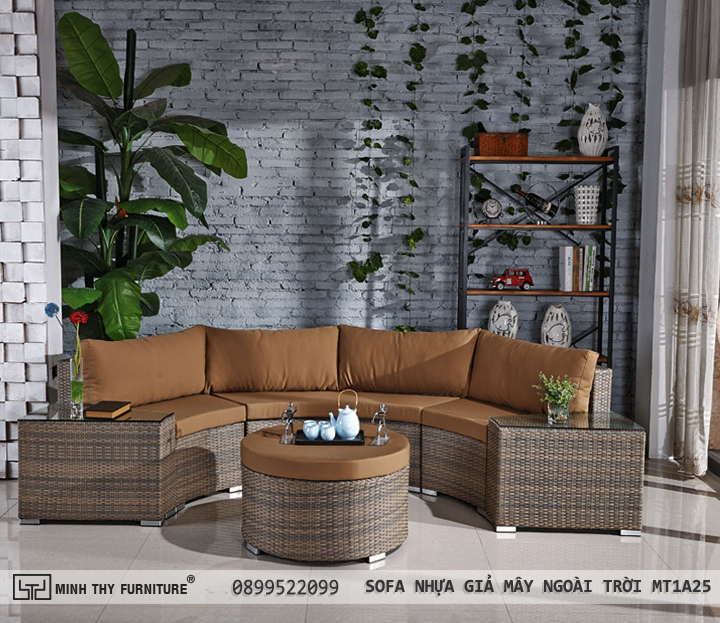 Cân nhắc vị trí trưng bày sofa hình vòng cung
