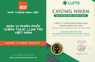 SGT SmartHome phân phối chính thức Lumi Việt Nam
