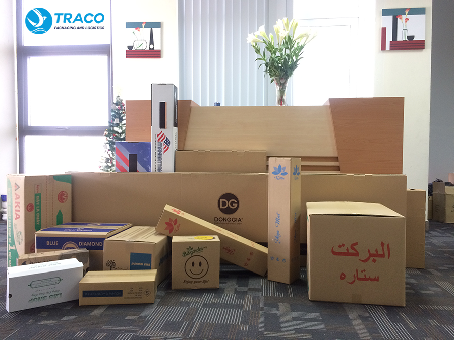 các sản phẩm tiêu biểu - Thùng carton traco