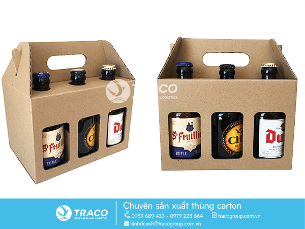 THÙNG CARTON ĐỰNG RƯỢU