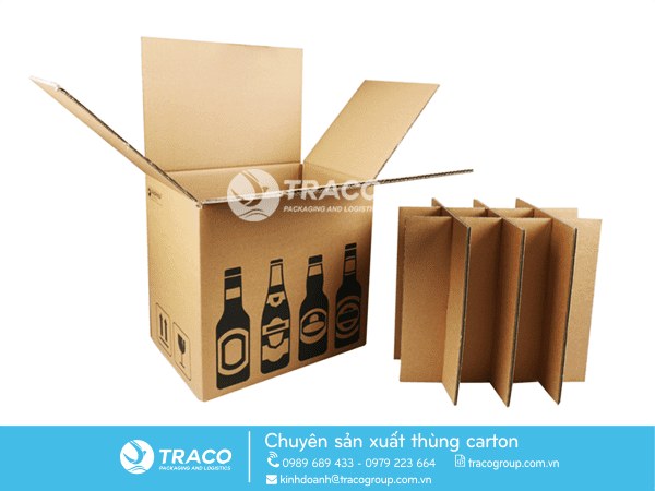 THÙNG CARTON ĐỰNG RƯỢU