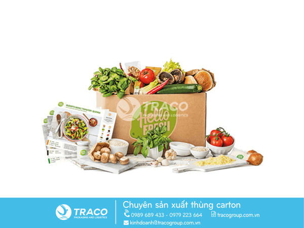 THÙNG CARTON ĐỰNG NÔNG SẢN XUẤT KHẨU