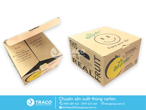 THÙNG CARTON ĐỰNG NÔNG SẢN XUẤT KHẨU