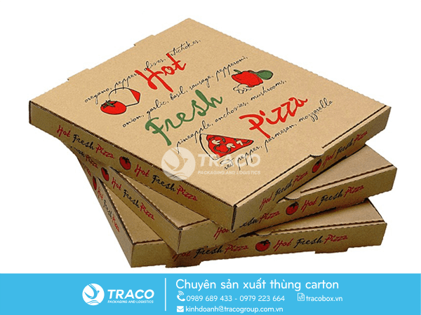 HỘP GIẤY ĐỰNG PIZZA