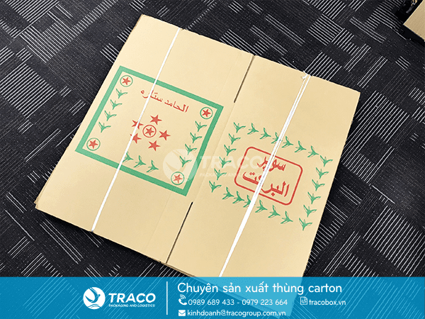 Thùng Carton Đựng Chè, Trà Xuất Khẩu