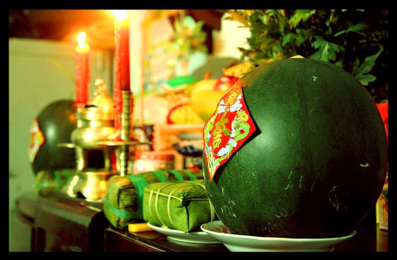 Mua bánh chưng Sài Gòn - Ý nghĩa bánh chưng xanh ngày Tết