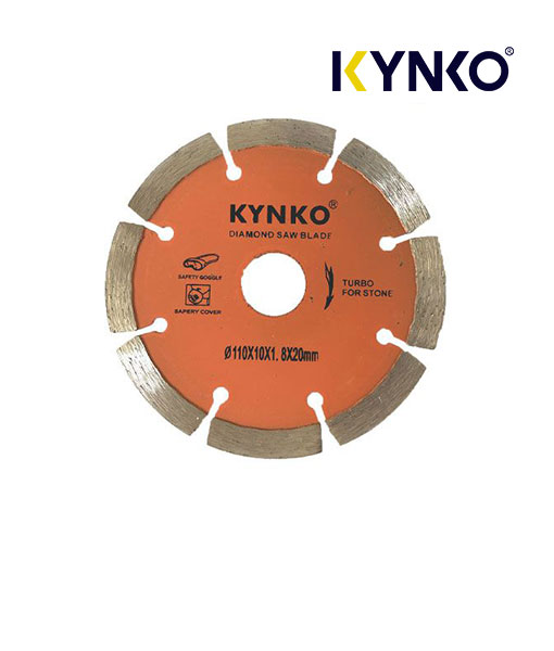 LƯỠI CẮT GẠCH ĐÁ KYNKO 110mm (loại xẻ rãnh)