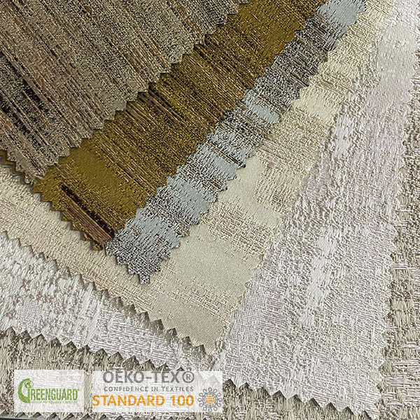 Vải rèm thân thiện môi trường, đạt chuẩn OEKO-TEX và Greenguard