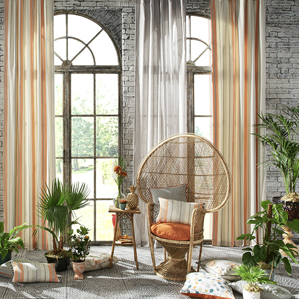 NGHỆ THUẬT PHỐI RÈM VẢI HOA VĂN